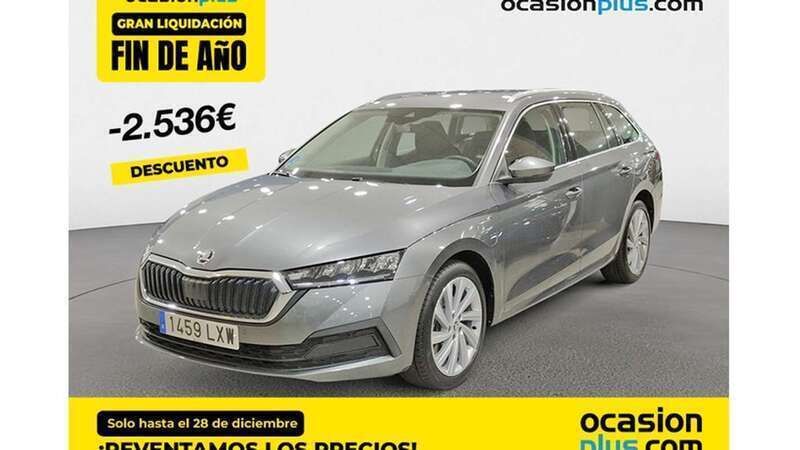 Gris Usado 2022 Skoda Octavia Ambition Familiar | 25.364 € (Precio justo) - Imagen 1/4