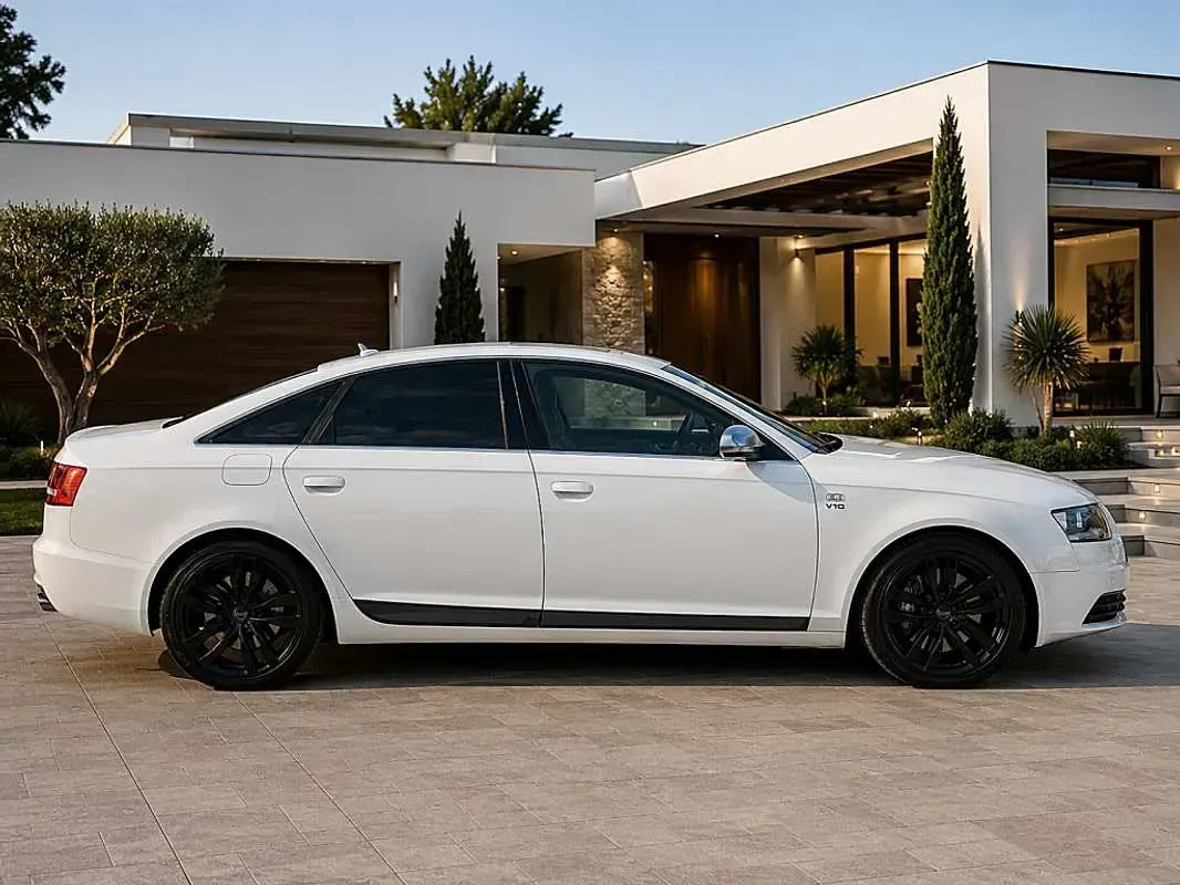 Usado Audi S6 435 CV (319 kW) 2006 Blanco Berlina