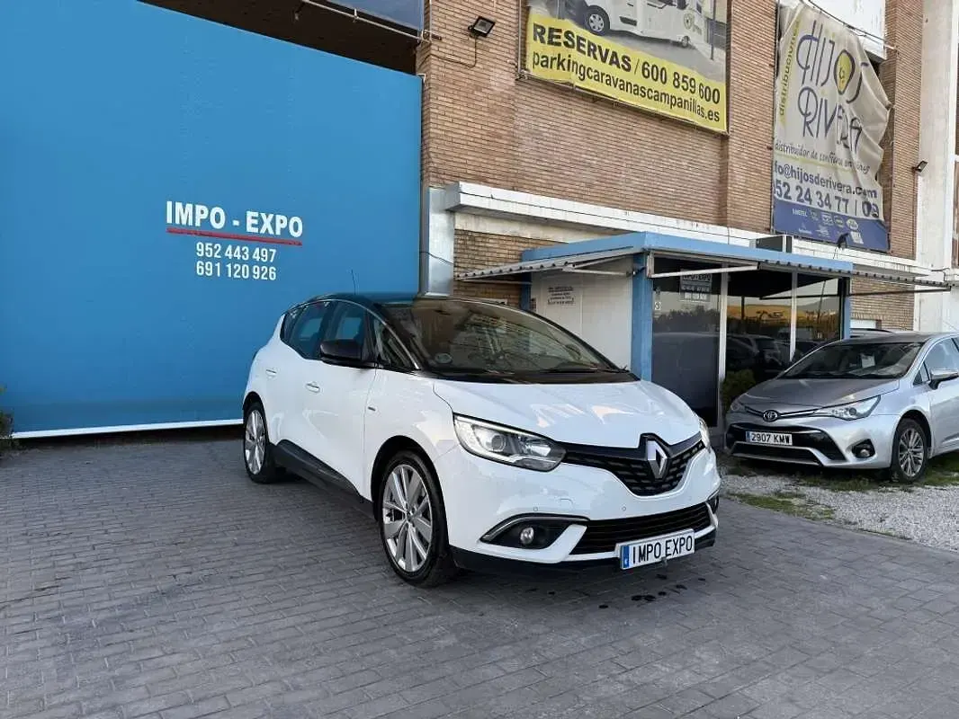 Usado Renault Scénic IV LIMITED 150 CV (110 kW) 2020 Blanco Monovolumen