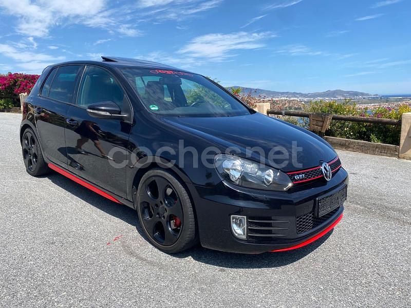 Negro Usado 2009 VW Golf VI GTI Berlina | 10.950 € - Imagen 1/4