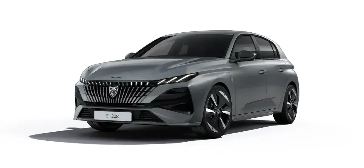 Ny Peugeot e-208 GT 114 kW (156 HK) 2026 Grå Halvkombi