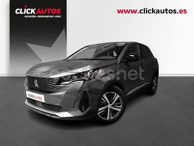 Usado Peugeot 3008 Allure 131 CV (96 kW) 2022 Gris SUV