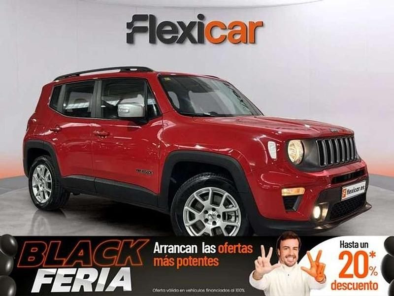 Rojo Usado 2022 Jeep Renegade Limited SUV | 15.890 € (Super precio) - Imagen 1/4