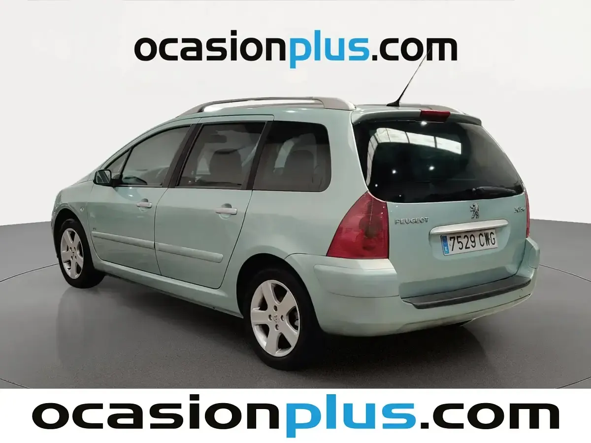 Usado Peugeot 307 136 CV (100 kW) 2004 Verde Familiar