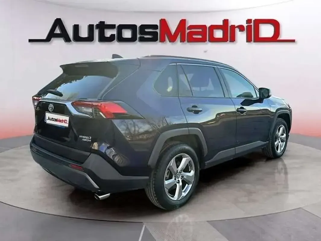 Brugt Toyota RAV4 Hybrid Luxury 224 HK (164 kW) 2021 Blå SUV