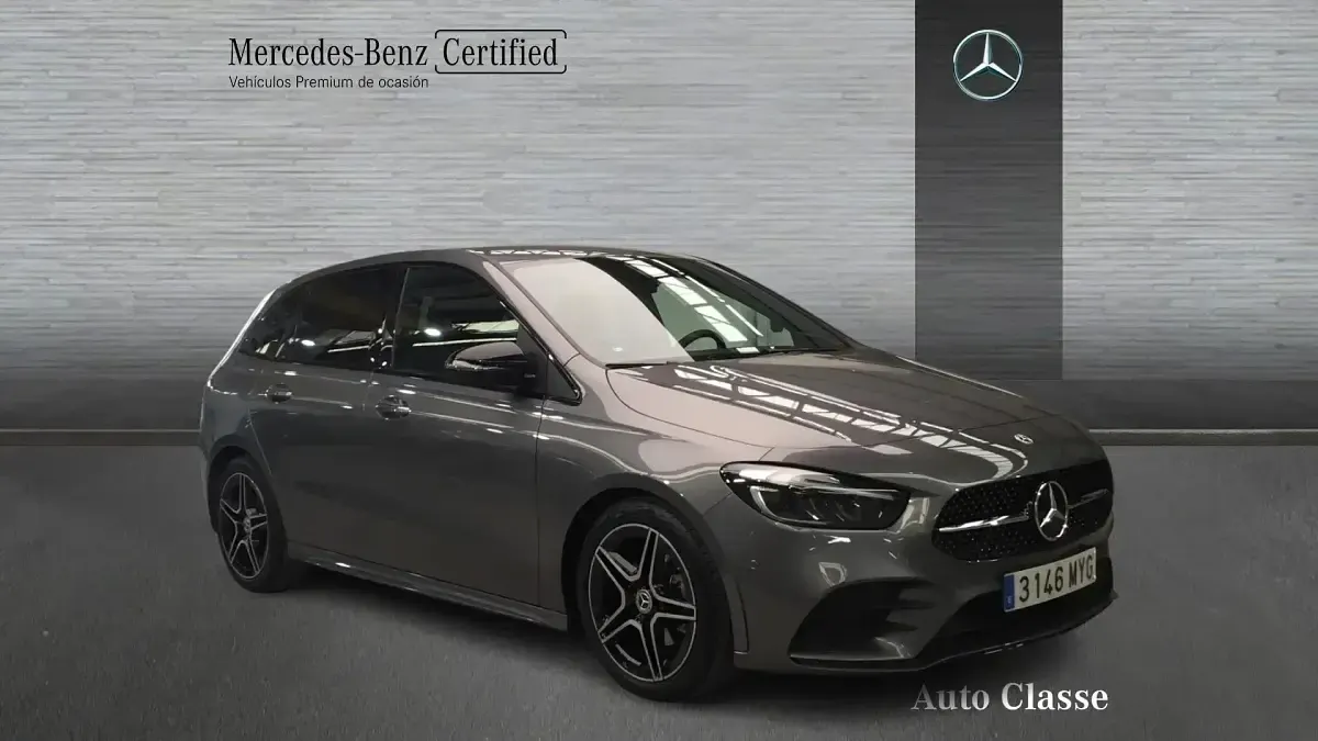 Usado Mercedes B200 150 CV (110 kW) 2025 Gris montaña Utilitario
