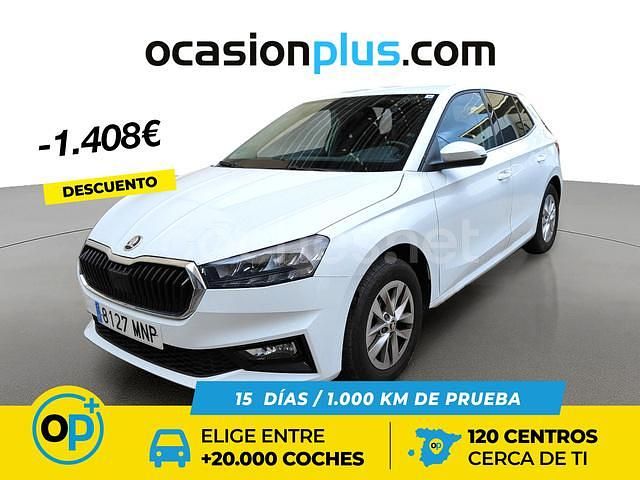 Blanco Usado 2024 Skoda Fabia Selection Berlina | 15.490 € (Precio justo) - Imagen 1/4