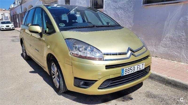 Amarillo Usado 2007 Citroën Grand C4 Picasso Monovolumen | 2750 € (Buen precio) - Imagen 1/4