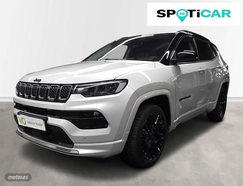 Gris Usado 2022 Jeep Compass SUV | 27.050 € (Un poco caro) - Imagen 1/4