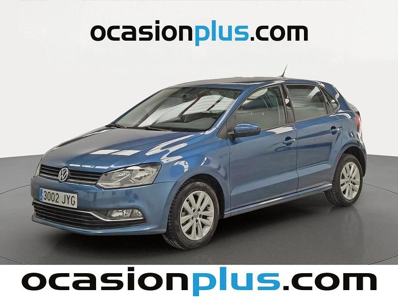Usado VW Polo Advance 90 CV (66 kW) 2017 Azul Utilitario