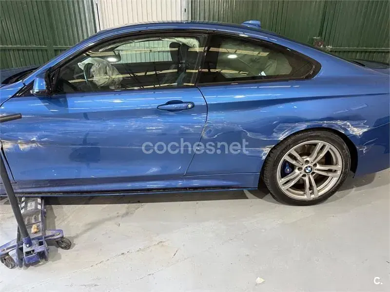 Usado BMW 420 Coupé 190 CV (139 kW) 2014 Azul Coupe