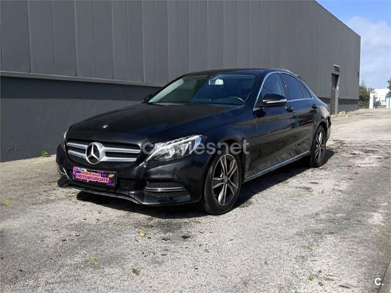 Usado Mercedes C200 Exclusive 136 CV (100 kW) 2015 Negro Berlina