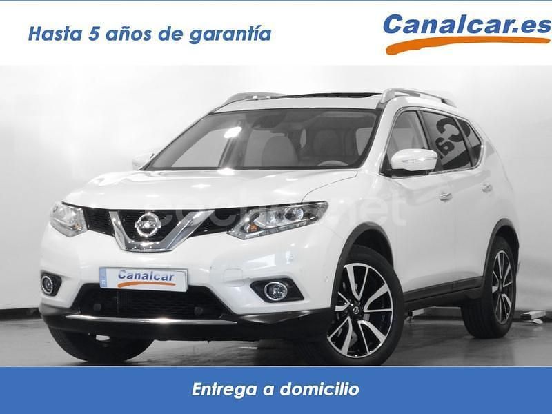 Blanco Usado 2016 Nissan X-Trail Tekna SUV | 15.245 € (Precio justo) - Imagen 1/4