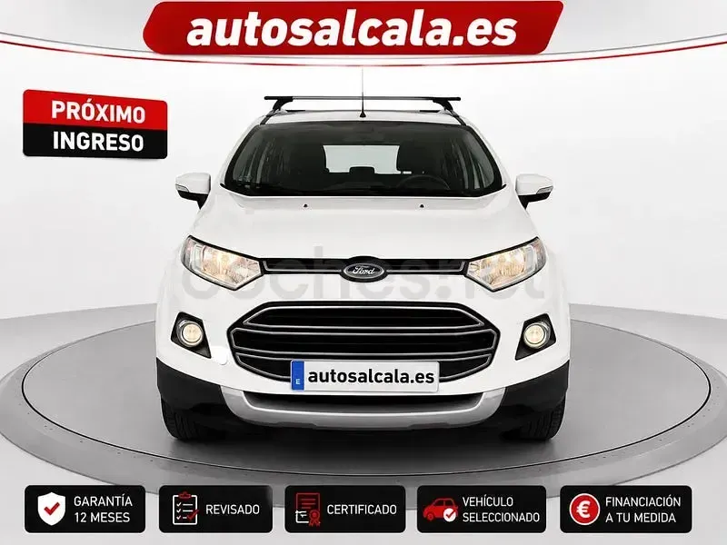 Usado Ford Ecosport Titanium 125 CV (91 kW) 2017 Blanco SUV