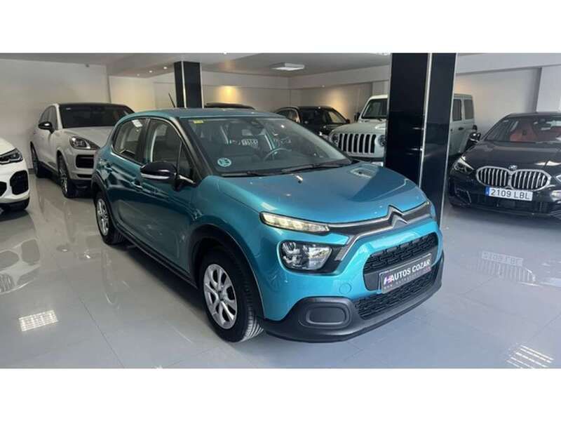 Azul Usado 2020 Citroën C3 Feel Utilitario | 11.500 € (Precio justo) - Imagen 1/4