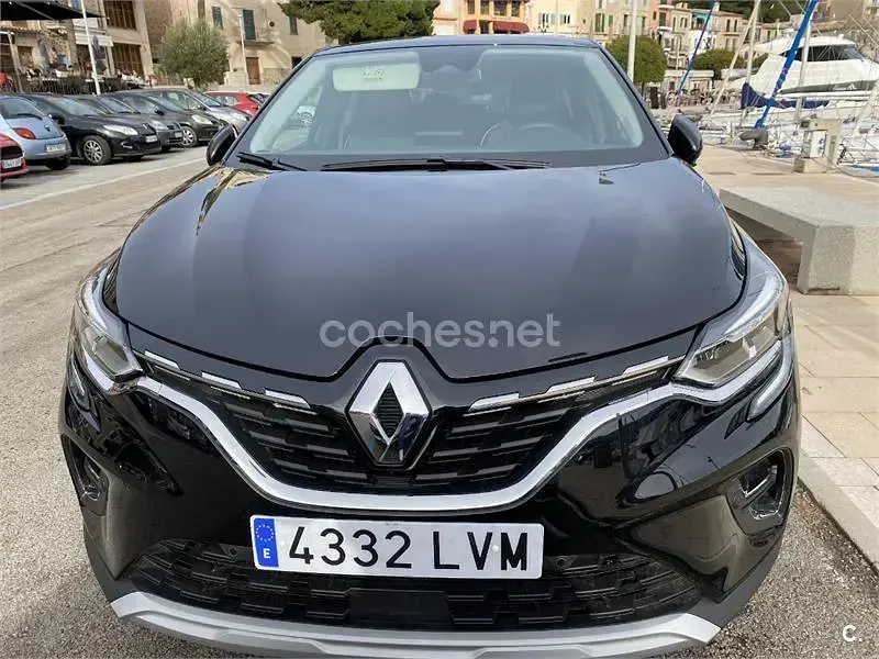 Usado Renault Captur Intens 100 CV (73 kW) 2021 Negro SUV