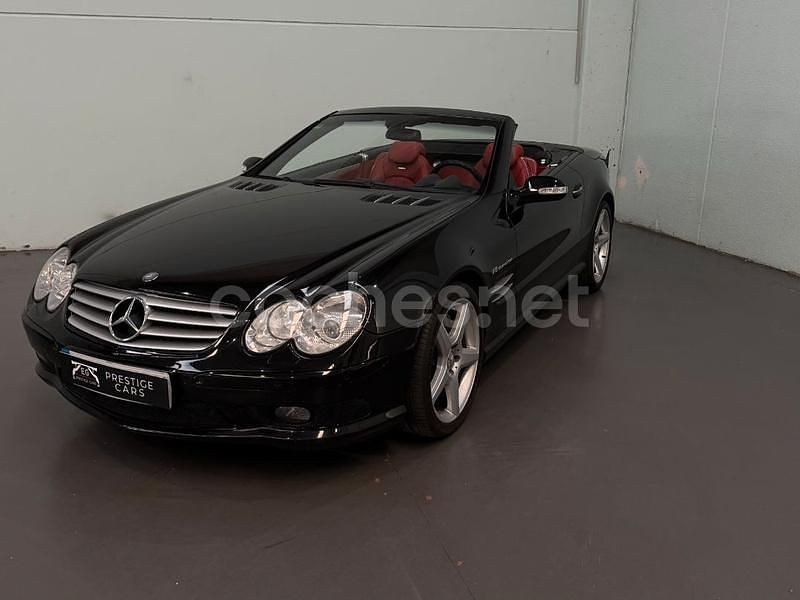 Usado Mercedes SL55 AMG AMG 500 CV (367 kW) 2003 Negro Descapotable