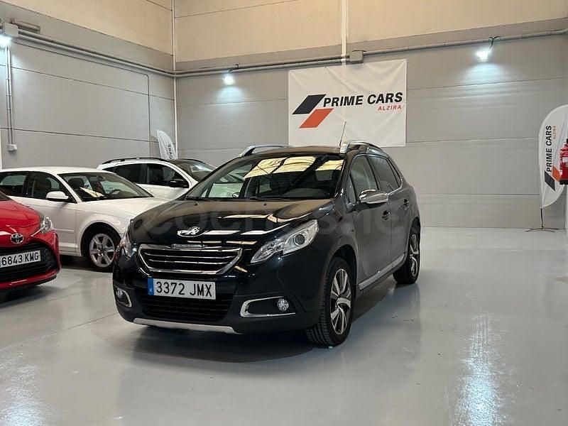 Usado Peugeot 2008 Style 110 CV (80 kW) 2016 Negro SUV