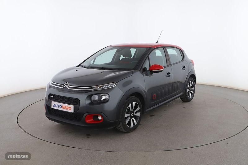 Gris Usado 2017 Citroën C3 Feel Utilitario | 8699 € (Precio justo) - Imagen 1/3