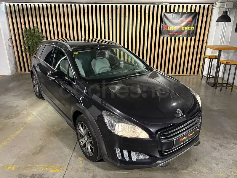 Usado Peugeot 508 RXH 200 CV (147 kW) 2013 Gris / plata Familiar