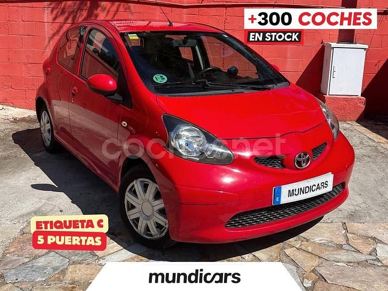 Rojo Usado 2007 Toyota Aygo Utilitario | 4990 € (Un poco caro) - Imagen 1/4