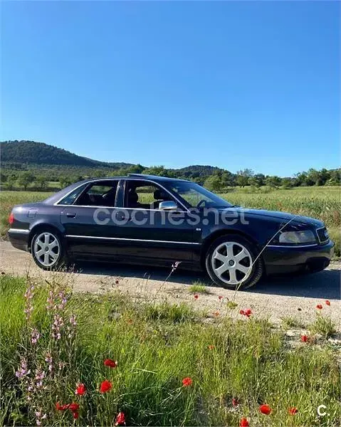 Usado Audi S8 340 CV (250 kW) 2000 Violeta / lila Berlina