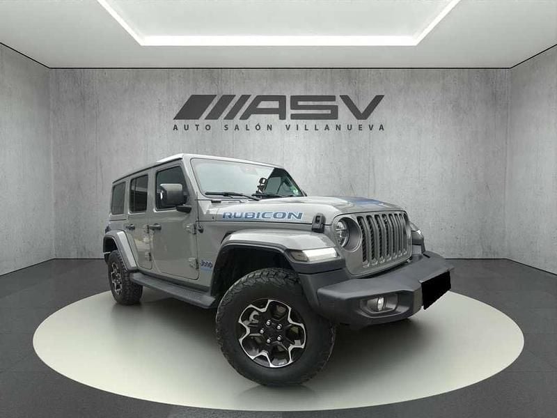 Gris Usado 2022 Jeep Wrangler Unlimited Rubicon SUV | 49.900 € (Super precio) - Imagen 1/4