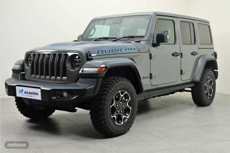 Gris Usado 2023 Jeep Wrangler Rubicon SUV | 80.900 € - Imagen 1/4