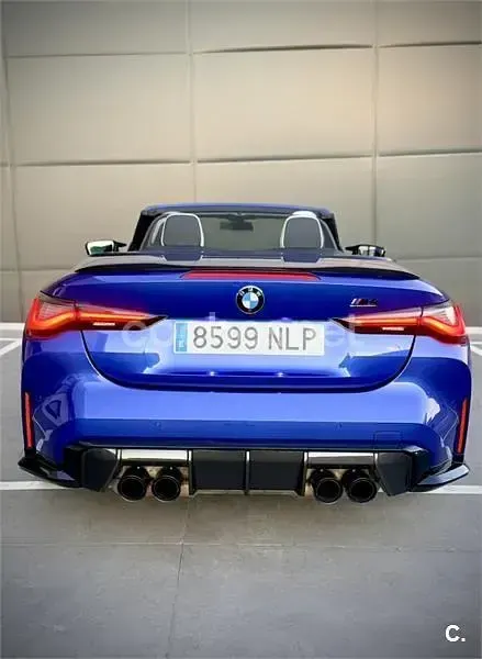 Usado BMW M4 Cabriolet Competition Edition 510 CV (375 kW) 2021 Azul Descapotable