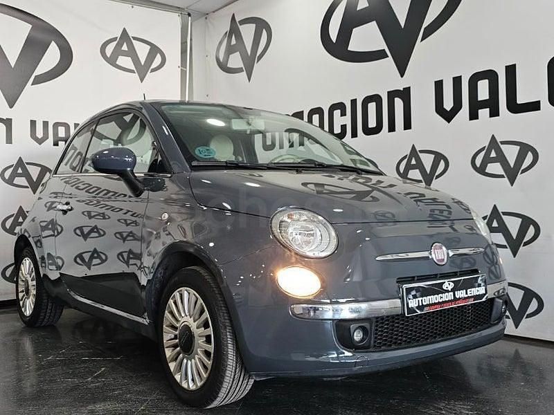 Usado Fiat 500 Lounge 69 HP (50 kW) 2014 Azul Sedan