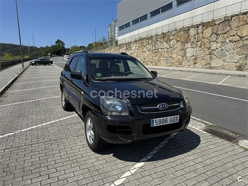 Negro Usado 2008 Kia Sportage SUV | 5800 € (Un poco caro) - Imagen 1/4