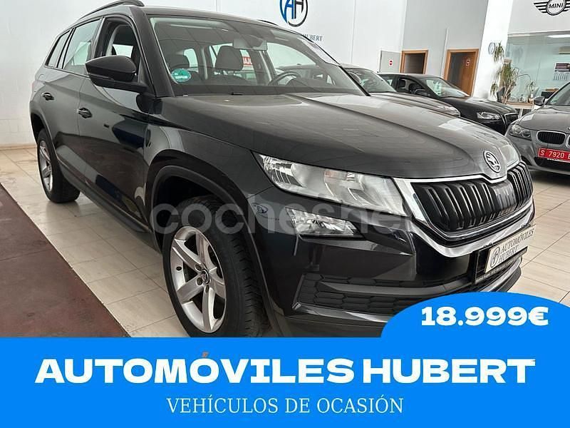 Negro Usado 2019 Skoda Kodiaq SportLine SUV | 18.999 € (Precio justo) - Imagen 1/4
