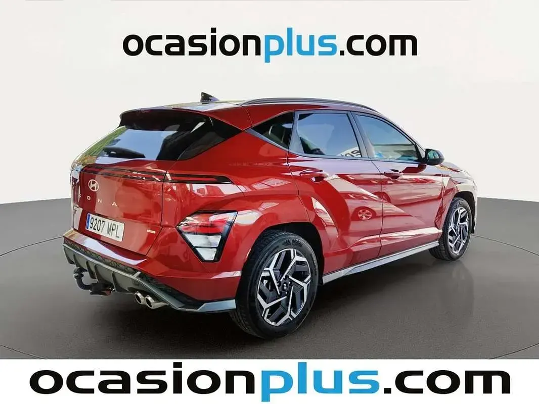 Usado Hyundai Kona N Line 141 CV (103 kW) 2024 Rojo SUV
