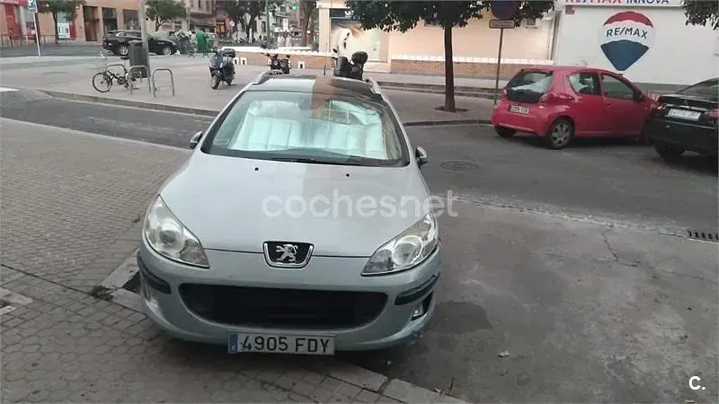 Usado Peugeot 407 Sport 136 CV (100 kW) 2005 Gris / plata Familiar