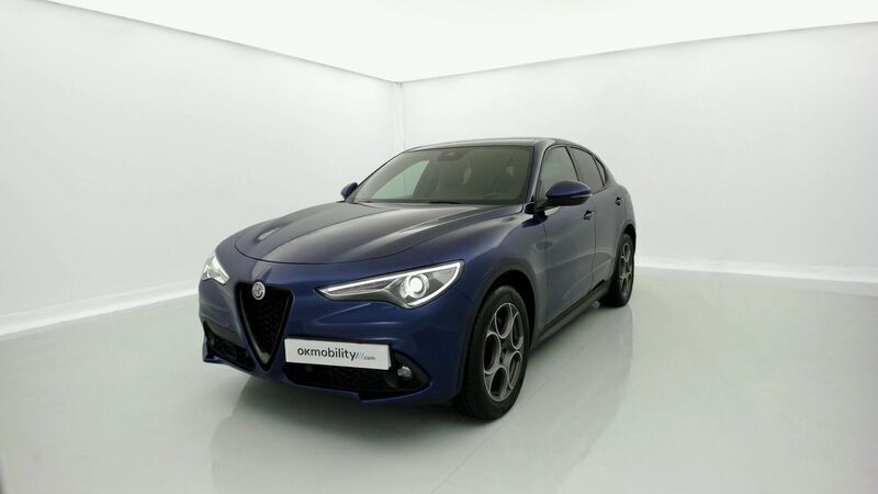 Anodized blue Usado 2022 Alfa Romeo Stelvio Sprint SUV | 27.720 € (Super precio) - Imagen 1/4
