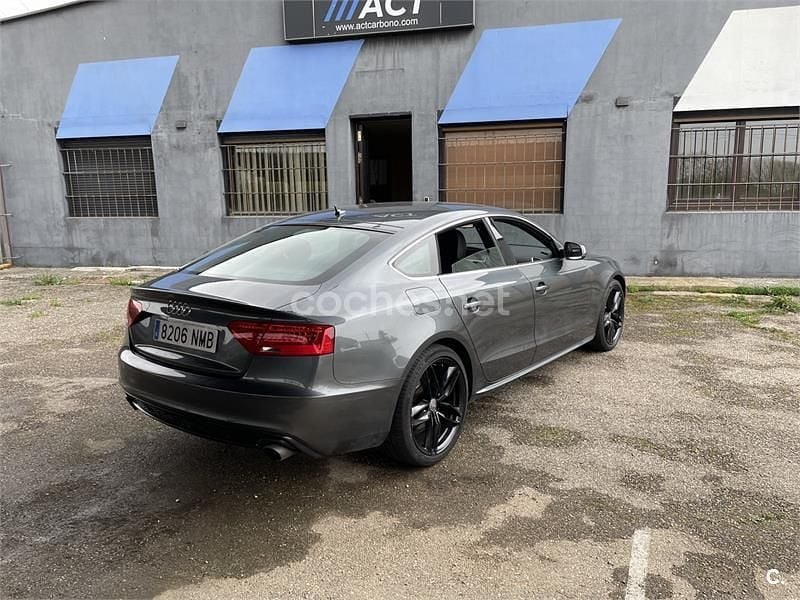 Usado Audi A5 Sportback S-Line 170 CV (125 kW) 2012 Gris / plata Utilitario