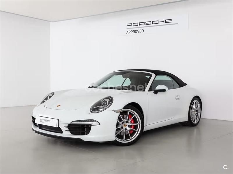 Blanco Usado 2014 Porsche 911 Carrera S Cabriolet Descapotable | 88.900 € (Super precio) - Imagen 1/4