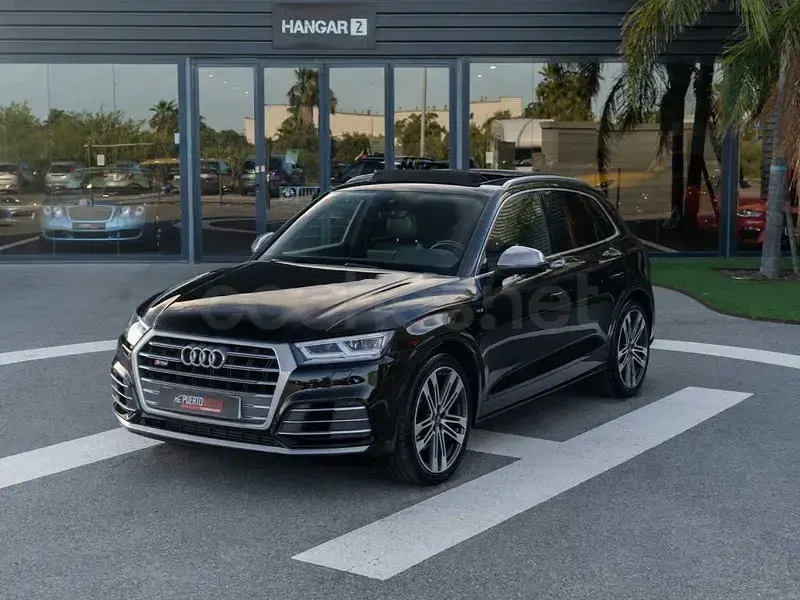 Usado Audi SQ5 Comfort 354 CV (260 kW) 2018 Negro SUV