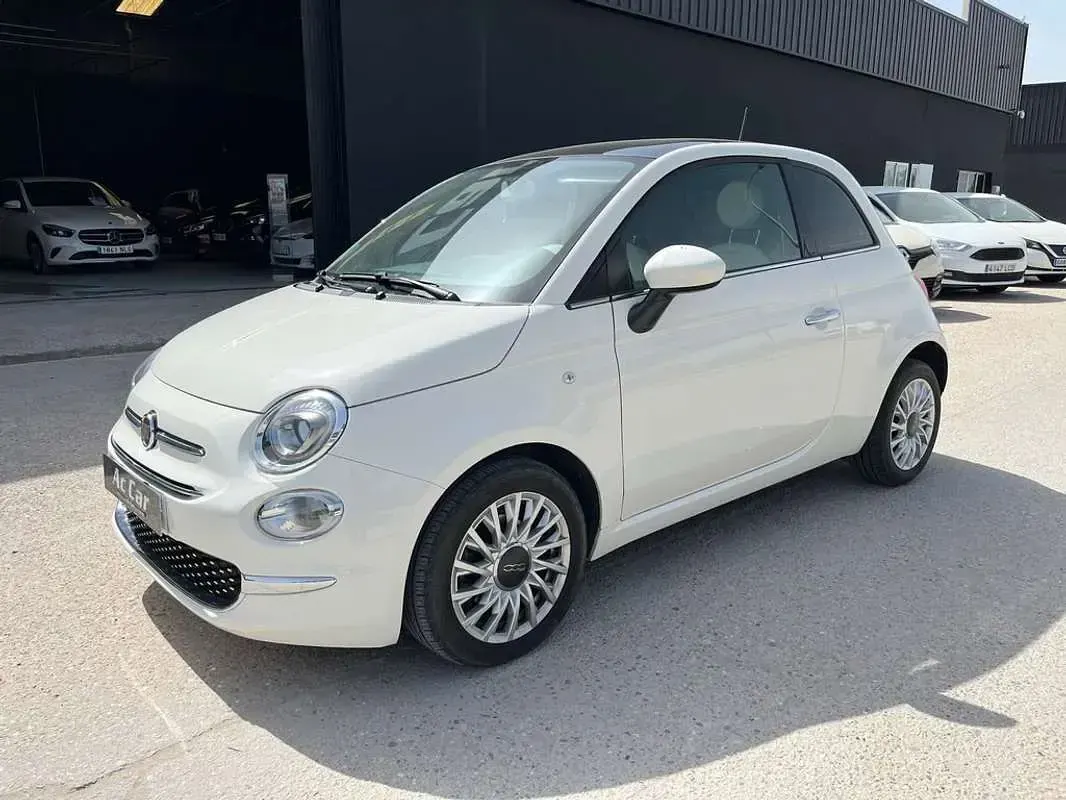 Occasion Fiat 500 Lounge 69 PK (50 kW) 2019 Wit Hatchback