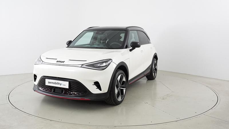 Digital white / eclipse black Usado 2023 Smart #1 Brabus SUV | 29.160 € (Super precio) - Imagen 1/4