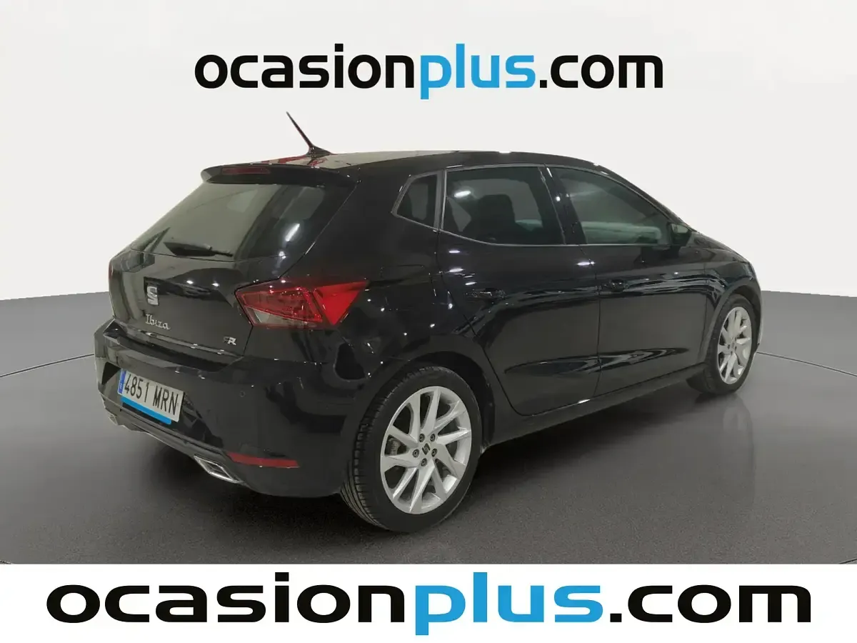 Usado Seat Ibiza FR 150 CV (110 kW) 2024 Negro Berlina