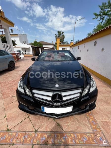 Negro Usado 2011 Mercedes E350 Avantgarde Descapotable | 20.900 € (Precio justo) - Imagen 1/4