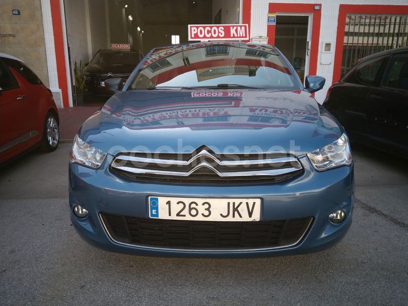 Azul Usado 2015 Citroën C-Elysee I Exclusive Berlina | 7500 € (Precio justo) - Imagen 1/4