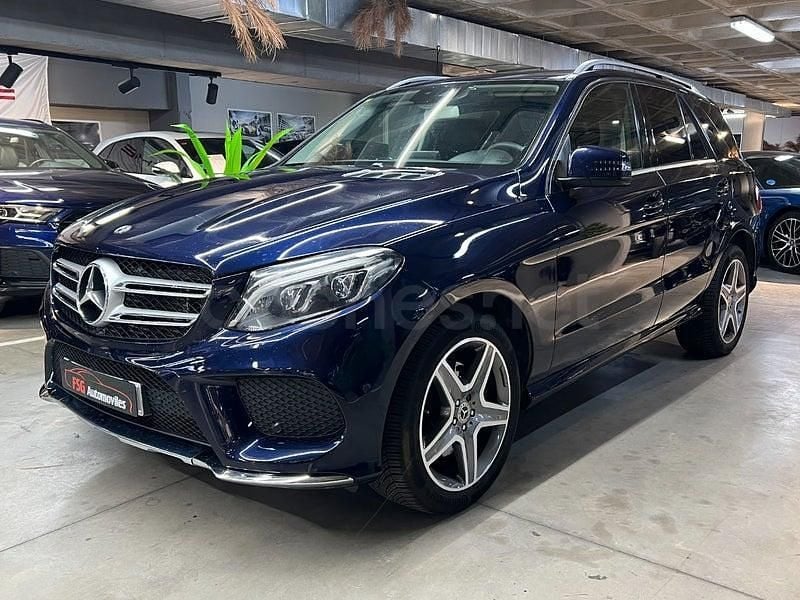Usado Mercedes GLE250 204 CV (150 kW) 2018 Azul SUV