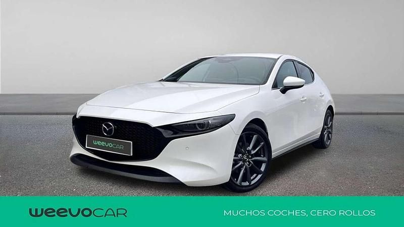 Blanco Usado 2024 Mazda 3 Exclusive Berlina | 21.490 € (Precio justo) - Imagen 1/4