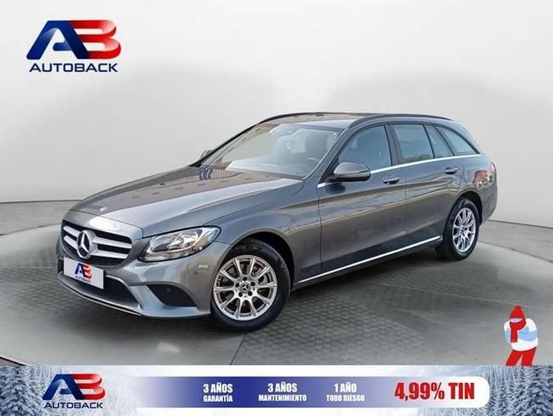 Usado Mercedes C200 160 CV (117 kW) 2020 Gris Familiar