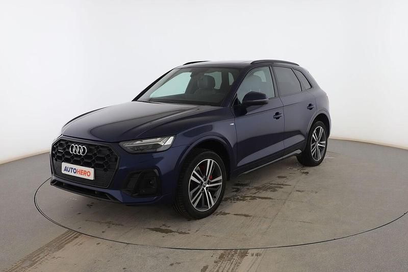 Usado Audi Q5 S-Line 204 CV (150 kW) 2020 Azul SUV