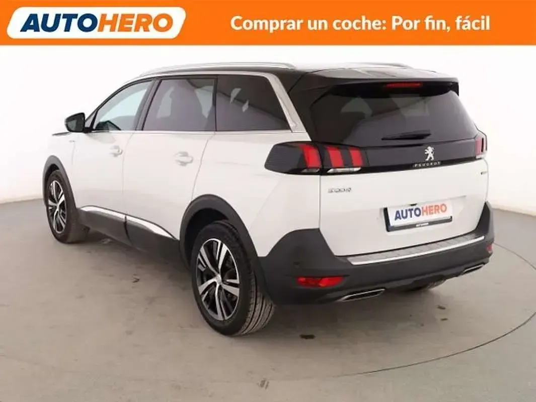 Usado Peugeot 5008 GT-line 131 CV (96 kW) 2017 Blanco SUV