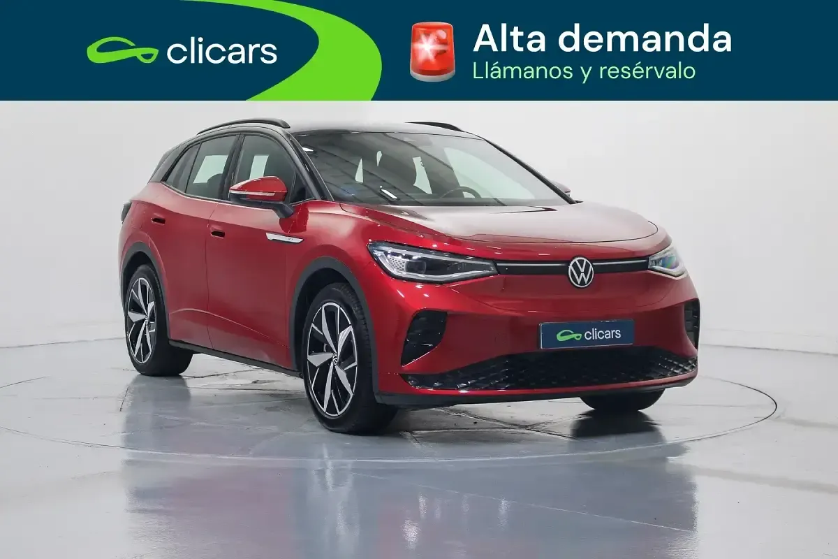 Usado VW ID.4 GTX 250 kW (340 CV) 2022 Rojo SUV