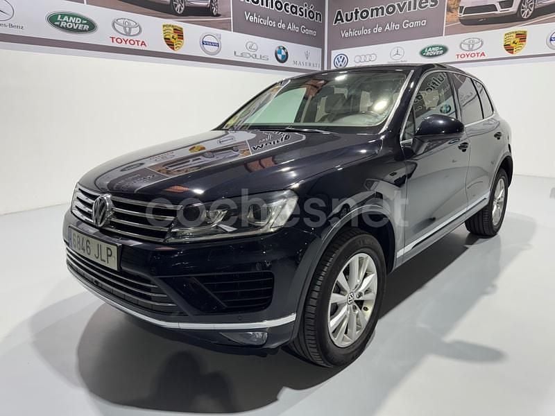 Negro Usado 2016 VW Touareg SUV | 17.990 € (Precio justo) - Imagen 1/4